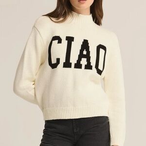 Z Supply “Ciao” Mockneck Sweater